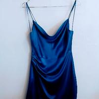 Zara - mini abito effetto raso satin - taglia S