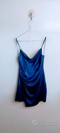 Zara - mini abito effetto raso satin - taglia S