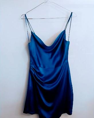 Zara - mini abito effetto raso satin - taglia S