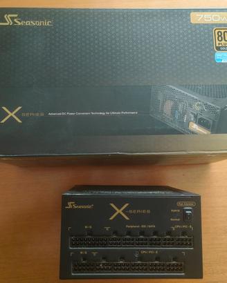 Alimentatore Seasonic X series 750W Gold