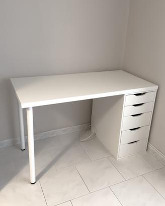 Scrivania Ikea e Cassettiera