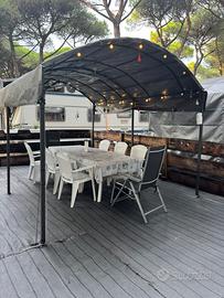Roulotte stanziale a lido di spina