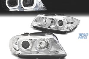FARI BMW E90 E91 05-08 XENON ANGEL EYES U 3D LED F