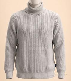 Maglione Carrera grigio 100% cotone - Taglia M