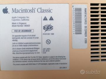 Macintosh computer 80 y