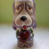 salvadanaio cane vintage