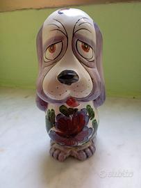 salvadanaio cane vintage