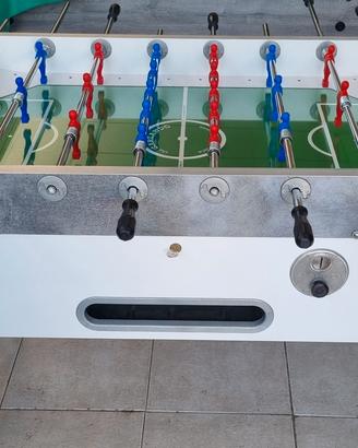 calciobalilla garlando maracanà white seminuovo 