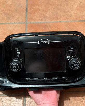 Autoradio originale Fiat 500 touchscreen