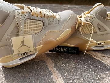 Nike Air Jordan 4 Off-White Sail 41.5