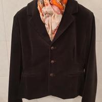 Giacca velluto marrone