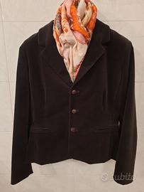 Giacca velluto marrone