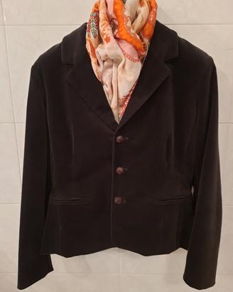 Giacca velluto marrone