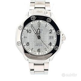 Orologio Tresor Paris Acciaio oro e diamanti