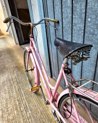 Bicicletta Vintage Rossignoli Rosa