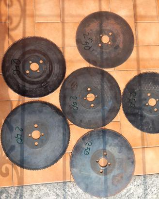 Disco per troncatrice lenta per metalloD 250X2X32