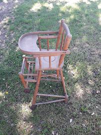 SEGGIOLINO  VINTAGE  ANTICO 