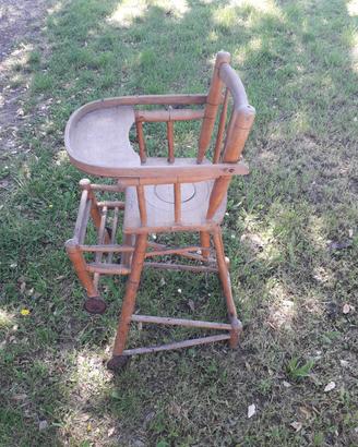 SEGGIOLINO  VINTAGE  ANTICO 