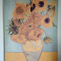 quadro stampa su tela VAN GOGH  cm 100x130
