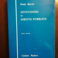 Istituzioni di diritto pubblico Barile