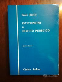 Istituzioni di diritto pubblico Barile