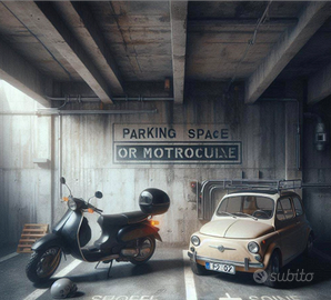 Grottaglie - Posto auto/moto in centro anche uso d