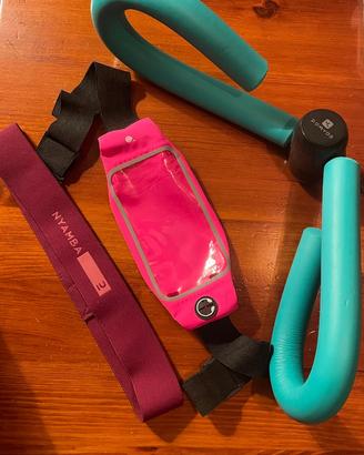 3 Attrezzi per il fitness e lo sport Nyamba e Domy