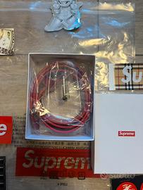 cintura in pelle rossa supreme (2025)