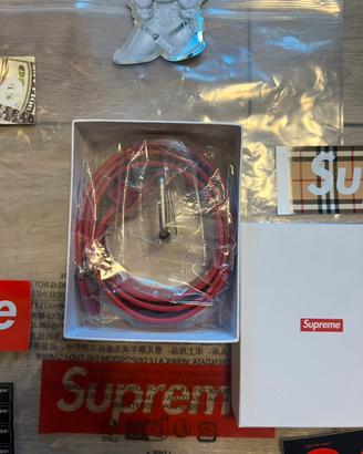 cintura in pelle rossa supreme (2025)