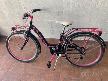 bicicletta per ragazzina