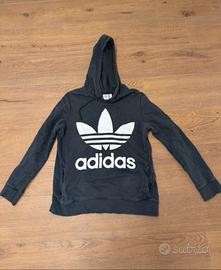 Felpa Adidas nera taglia M
