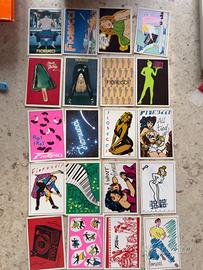Mega collezione stickers vintage oltre 400 pezzi