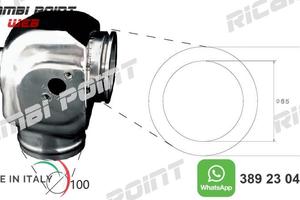 Gomito Scarico Marino Acciaio Inox Volvo Penta