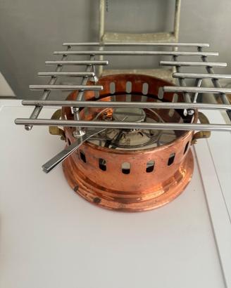 Lampada per flambare in rame