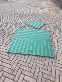 Piastrelle / quadrotti  in pvc da campeggio