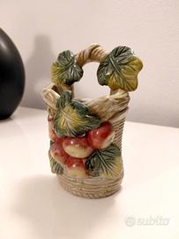 Umidificatore vintage da termosifone in ceramica