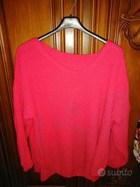 Maglione fuxia