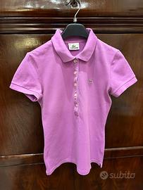 Lacoste polo donna lilla