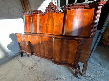Spalliera e frontale letto inizi ‘900