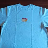 2x Magliette Wudy AIA con logo e frasi simpatiche