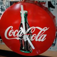 modernariato vintage orologio Coca cola 