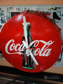 modernariato vintage orologio Coca cola 