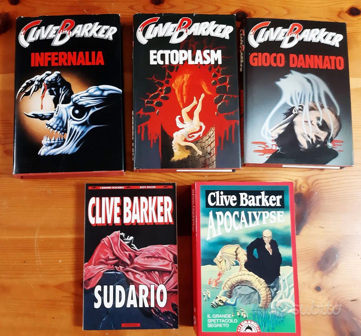 LIBRI CLIVE BARKER STRAUB HIGGINS CLARK Libri e Riviste In