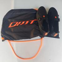 Scarpe bici DMT carbonio n. 43/43.5  + tacchette l