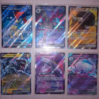 Lotto di 6 Carte Pokemon Ita Rare Holo Ex Full Art