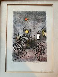 Stampa Litografia di Franco Rognoni