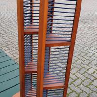 mobiletto porta cd in ciliegio