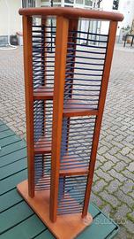 mobiletto porta cd in ciliegio
