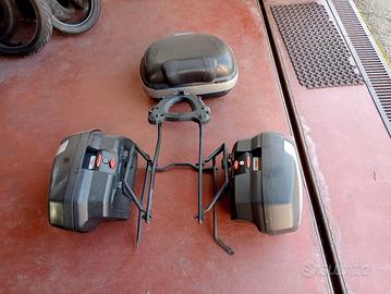 tris valigie givi honda crossrunner 