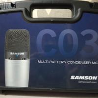 Microfono a condensatore Samson C03E